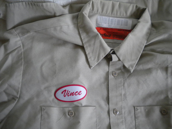 Custom Work Shirt Name Patches-4inCustomPatch®